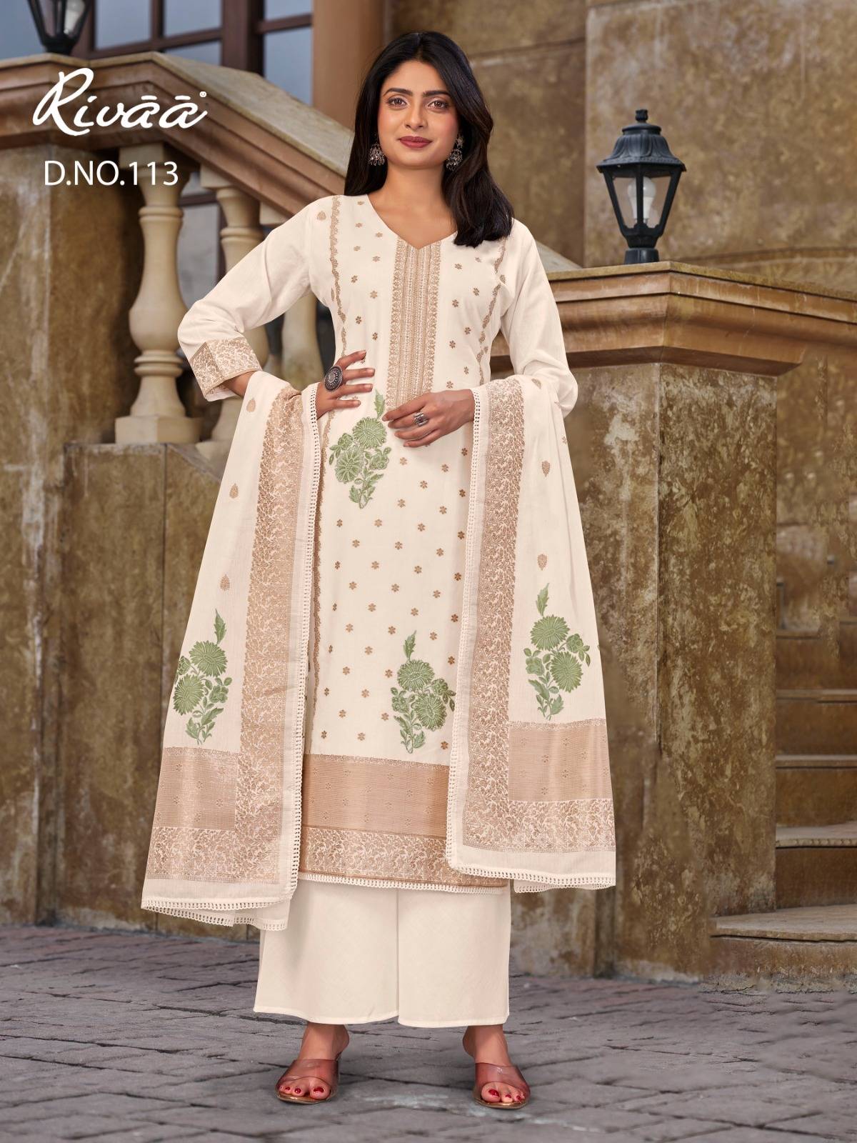 113 Series By Rivaa Stylish Beautiful Colourful Pure Cotton Dresses At Wholesale 